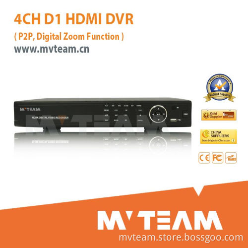 Hot Selling 4CH Digital Video Recorder with P2p Function (MVT-6004)